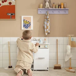 Cuisine avec lave-vaisselle Kid's Hub blanche|Kid's Concept Best