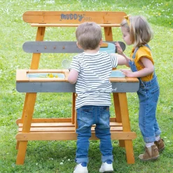 Cuisine d'extérieur en bois Muddy Lab|Janod