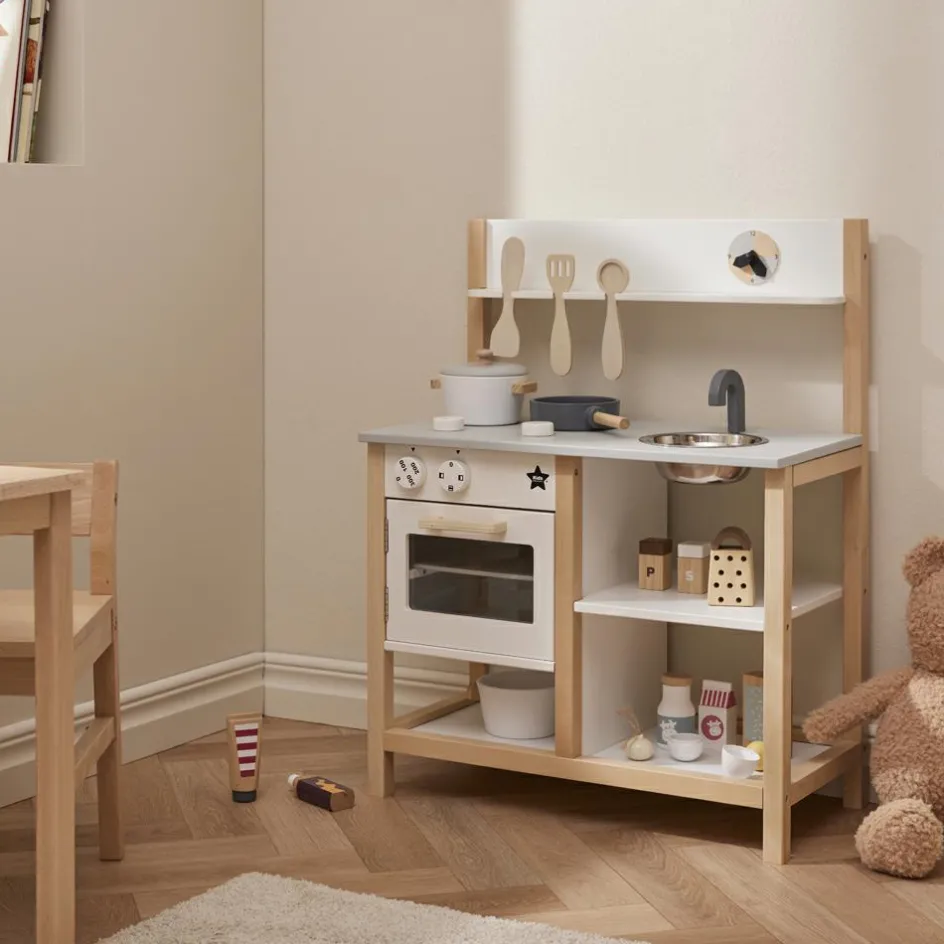Discount Kid's Concept Cuisine en bois blanche