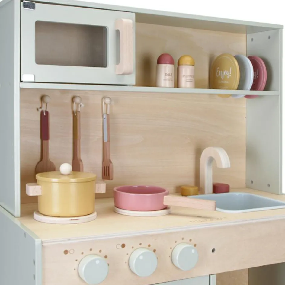 Outlet Little Dutch Cuisine en bois mint