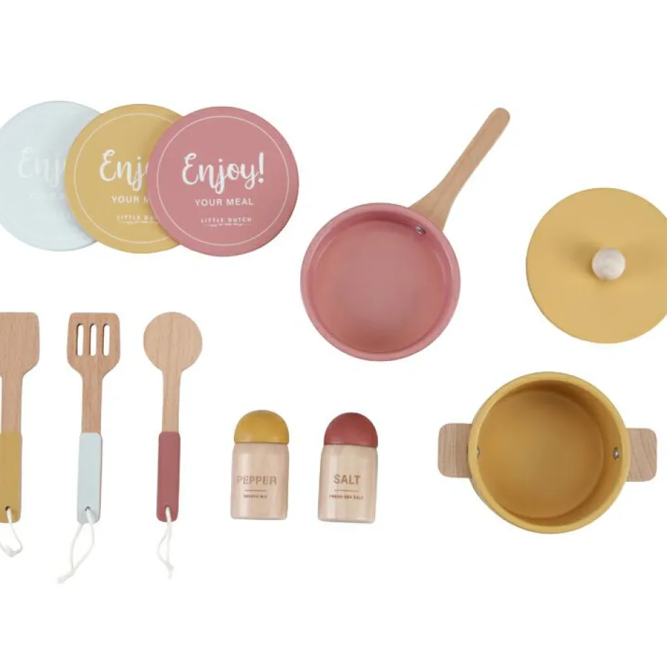 Outlet Little Dutch Cuisine en bois mint