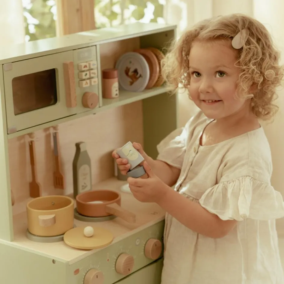 Online Little Dutch Cuisine en bois Vert