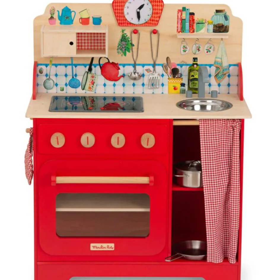 New Moulin Roty Cuisine enfant rouge La Grande famille