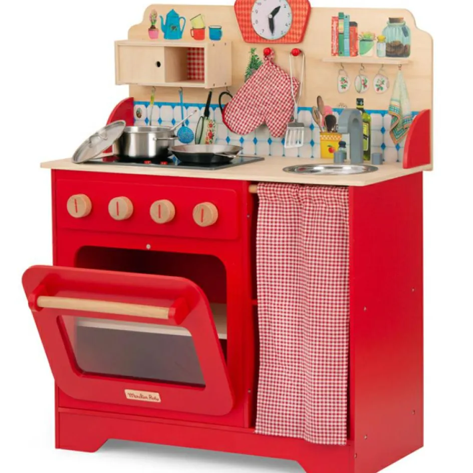 New Moulin Roty Cuisine enfant rouge La Grande famille