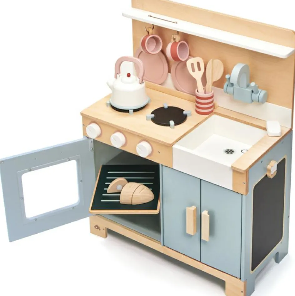 Hot Tender Leaf Cuisinette enfant en bois
