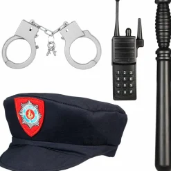 Souza For Kids Déguisement enfant set de policier + accessoires (4-7 ans)