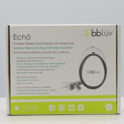 Outlet BBLUV Doppler fœtal sans fil avec écouteurs Echö