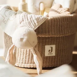 Doudou attache sucette Bunny Ears Nougat|Jollein Discount