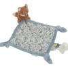 Doudou attache sucette carré renard Forest Friends|Little Dutch Best
