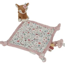 Doudou attache sucette carré faon Fairy Garden|Little Dutch Online