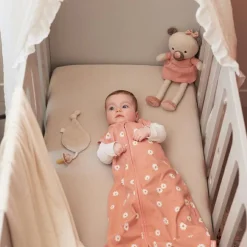 Doudou attache sucette feuille Nougat|Jollein Best