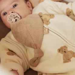 Outlet Jollein Doudou attache sucette Feuille Biscuit