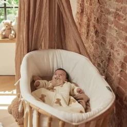 Outlet Jollein Doudou attache sucette Feuille Biscuit