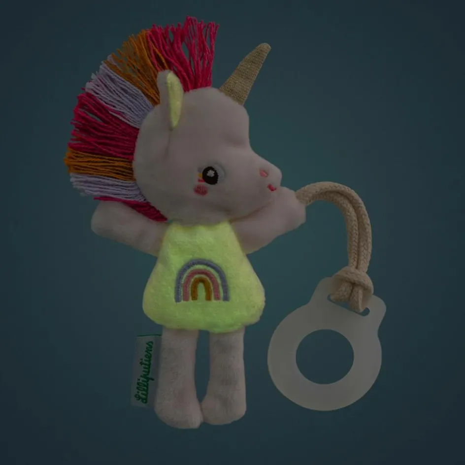 Hot Lilliputiens Doudou attache sucette Lena Mini ami de la nuit