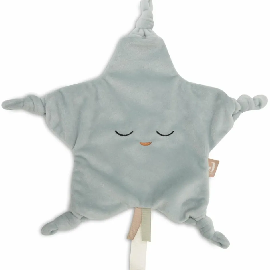 Outlet Jollein Doudou attache sucette Star Sea Green