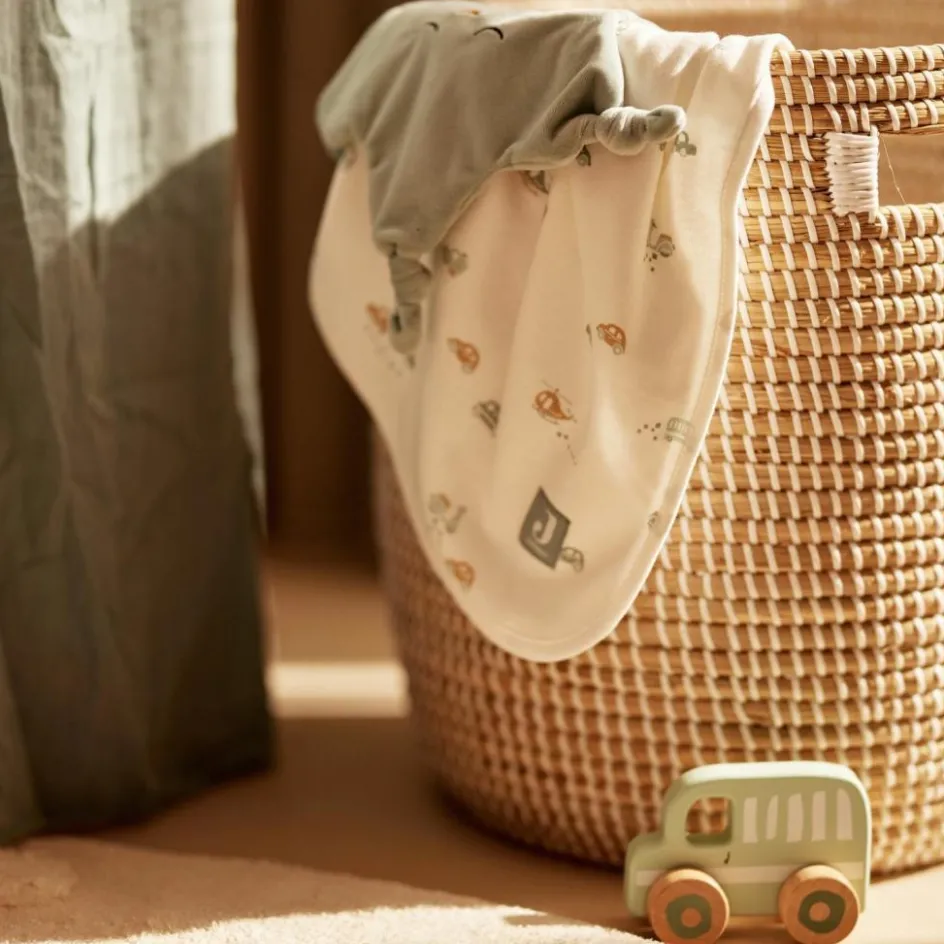 Outlet Jollein Doudou attache sucette Star Sea Green