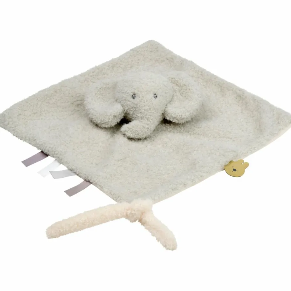 Sale Nattou Doudou attache sucette Teddy Eléphant Gris