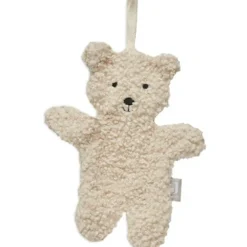 Doudou attache sucette Teddy Bear Naturel|Jollein Outlet