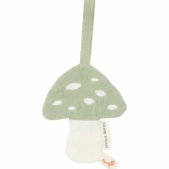 Clearance Little Dutch Doudou attache-tétine en gaze de coton Champignon