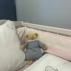 Doudou avec hochet Ours Marinière|Trousselier