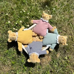 Doudou avec hochet Ours Marinière|Trousselier