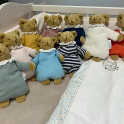 Doudou avec hochet Ours Marinière|Trousselier