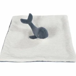 Doudou Baleine Nico (28x28 cm)|Walking Mum Outlet