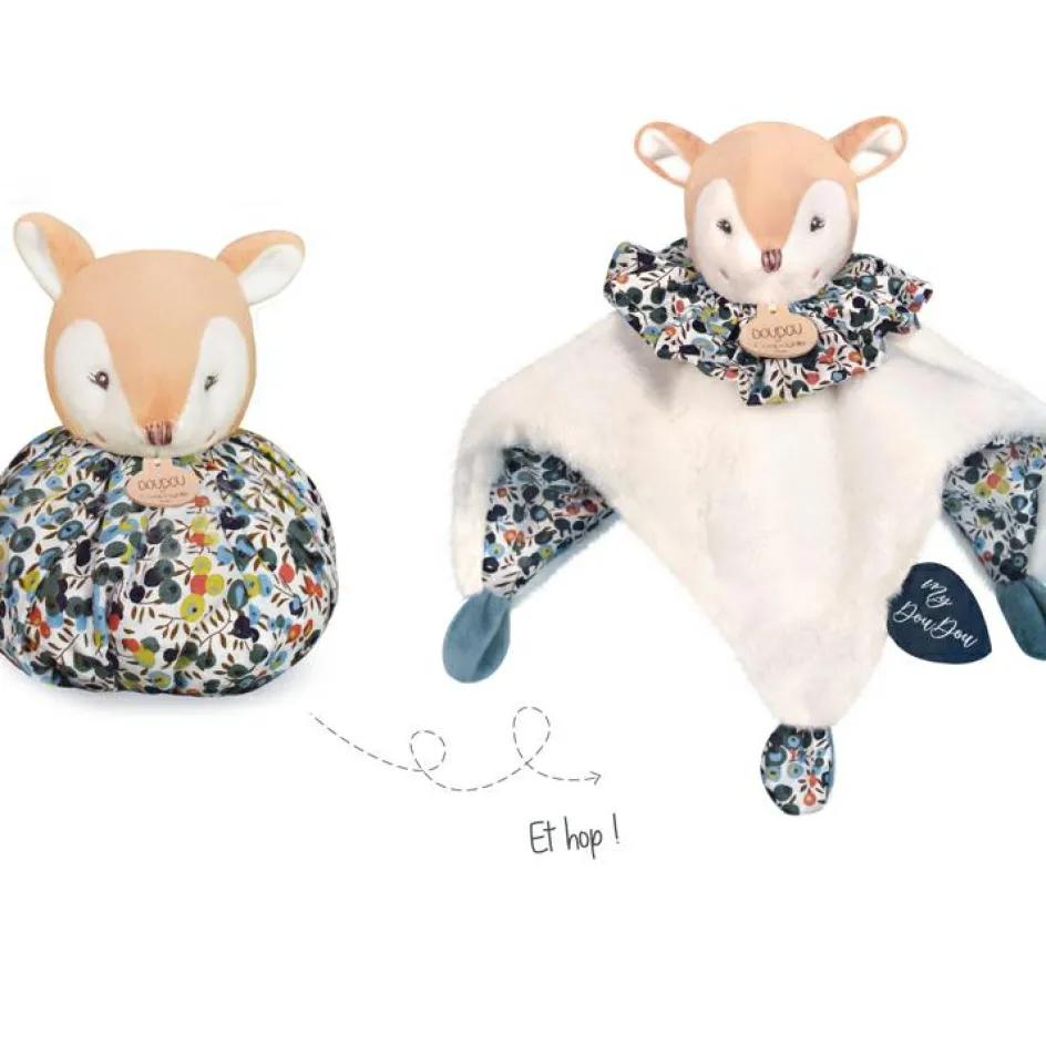 Sale Doudou et Compagnie Doudou boule 3 en 1 Faon Les petits futés