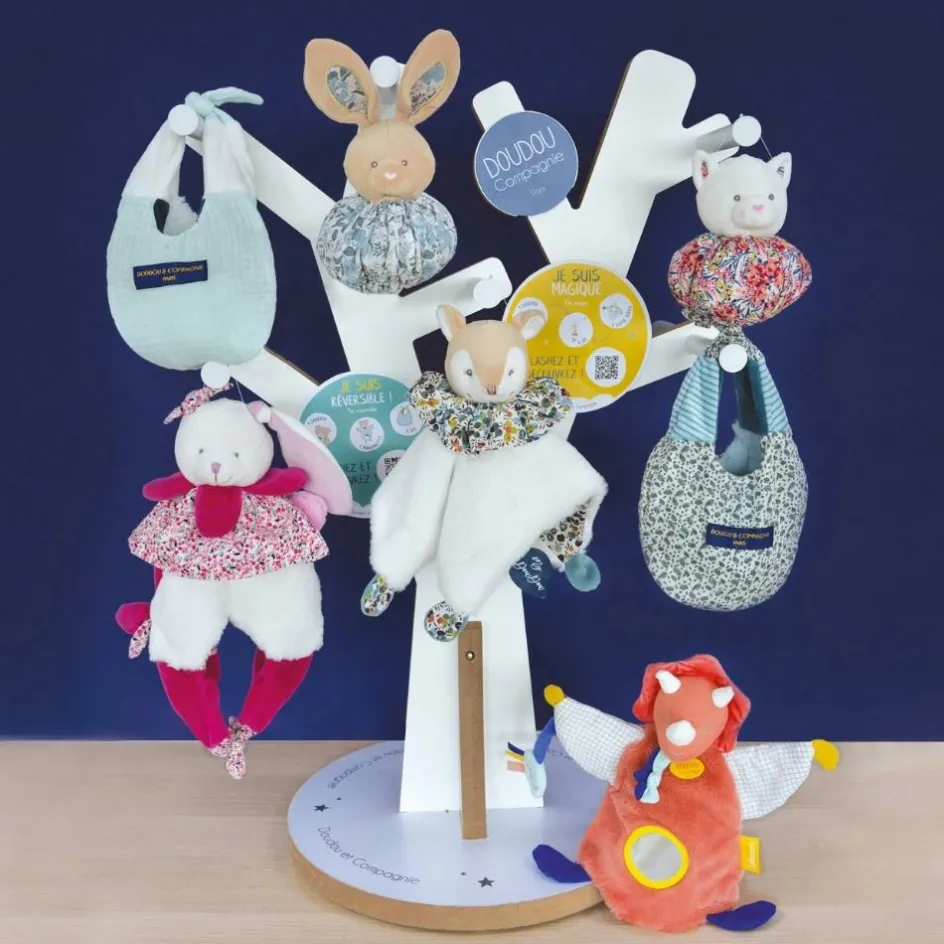 Sale Doudou et Compagnie Doudou boule 3 en 1 Faon Les petits futés