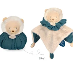 Outlet Doudou et Compagnie Doudou boule 3 en 1 Lion Les petits futés