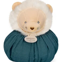 Outlet Doudou et Compagnie Doudou boule 3 en 1 Lion Les petits futés