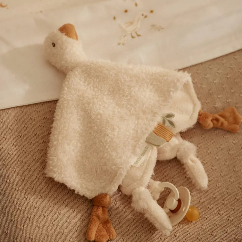 Doudou carré Oie Newborn|Little Dutch Online