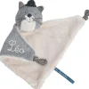 Doudou chat Fernand Les Moustaches (personnalisable)|Moulin Roty Outlet