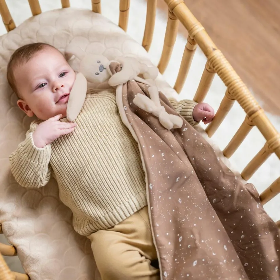 Doudou couverture Lapidou phosphorescent Sable|Nattou Hot