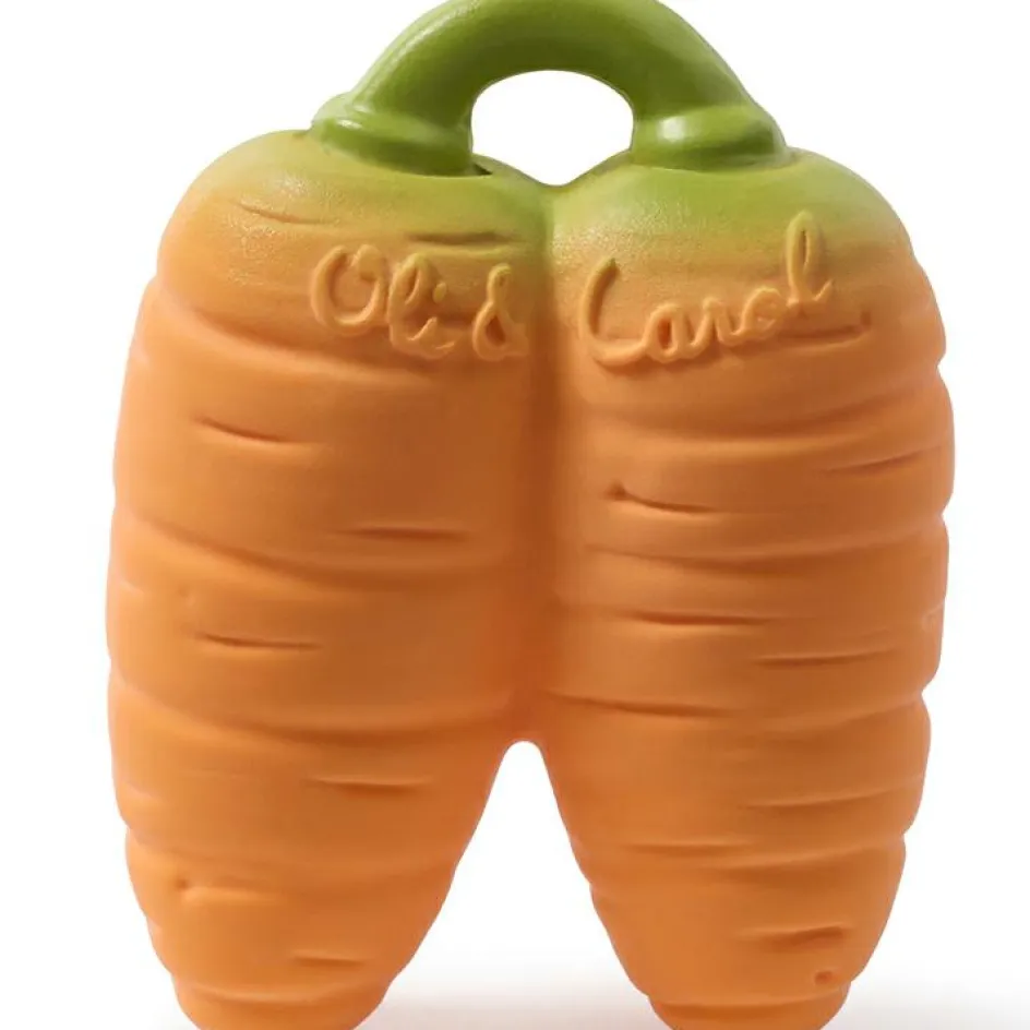 Hot Oli & Carol Doudou de dentition 2 en 1 Cathy la carotte