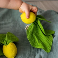 Doudou de dentition 2 en 1 John Lemon|Oli & Carol