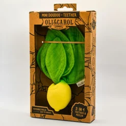 Doudou de dentition 2 en 1 John Lemon|Oli & Carol