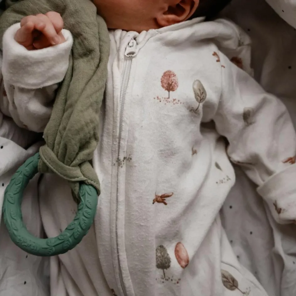 Natruba Doudou de dentition Leaf Green