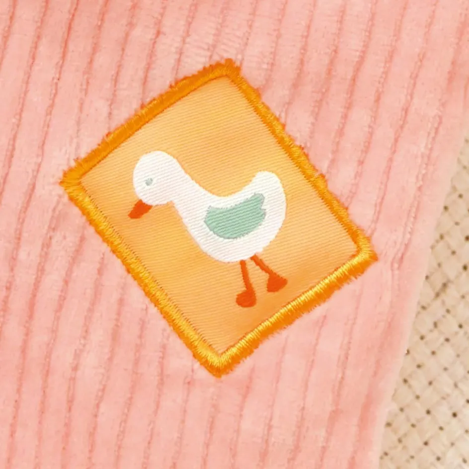 Doudou hochet Lapin Ciboulette Dans mon jardin (21 cm)|Doudou et Compagnie Online