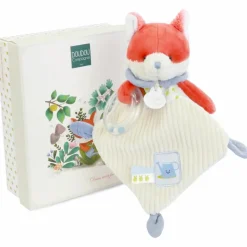 Doudou hochet Romarin Le Renard Dans Mon Jardin (21 cm)|Doudou et Compagnie New