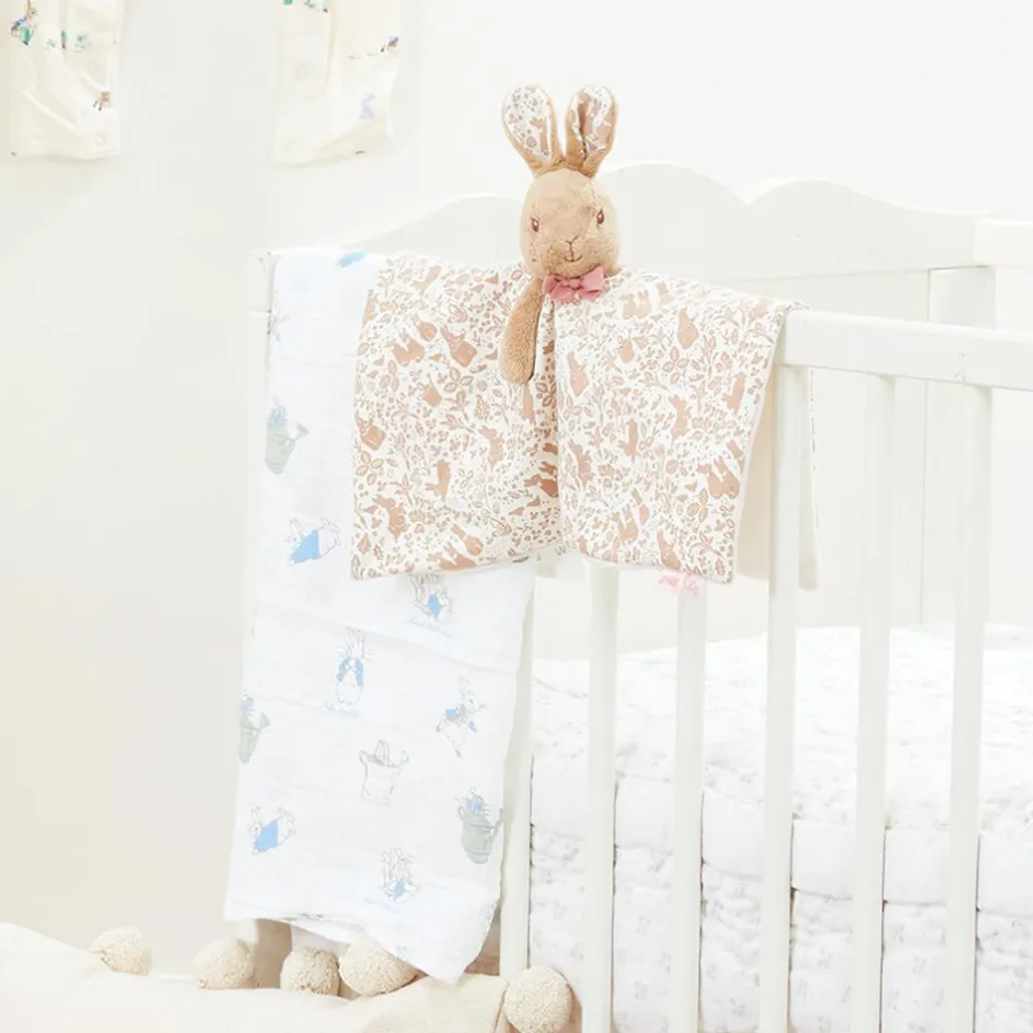 Petit Jour Paris Doudou lange Flopsy Pierre Lapin collection signature