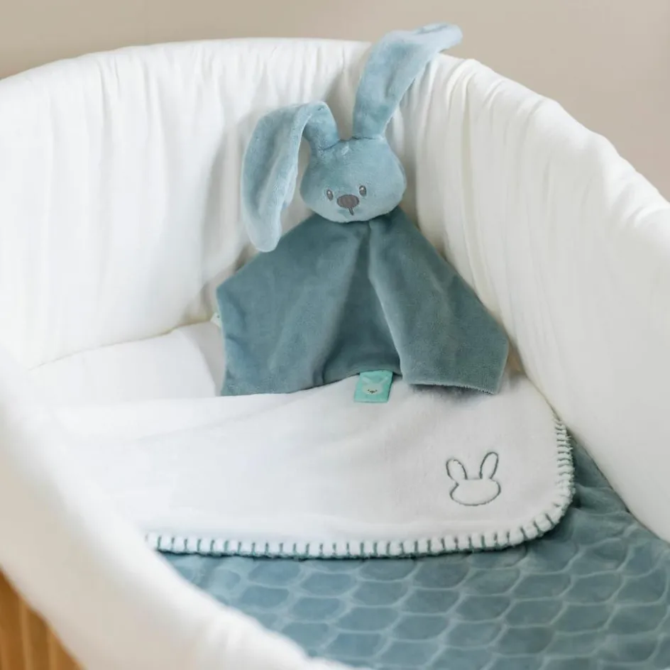 Outlet Nattou Doudou Lapidou Glow phosphorescent Vert de gris