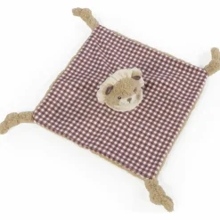 Walking Mum Doudou Lion Gala Cerise (25 cm)