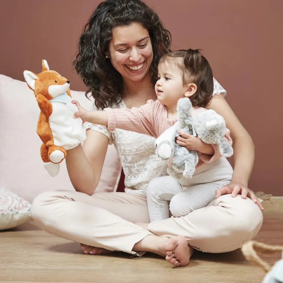 Kaloo Doudou marionnette renard Paprika Les amis