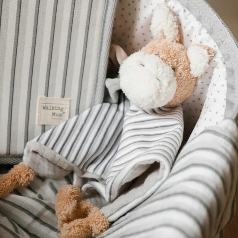 Doudou âne Botton Rayures|Walking Mum New