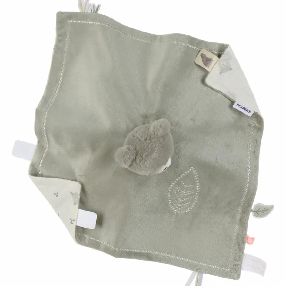 Outlet Noukie's Doudou Ours réversible Jour et Nuit Orso