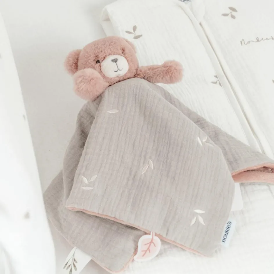 Doudou Ours réversible Jour et Nuit Orso|Noukie's Best