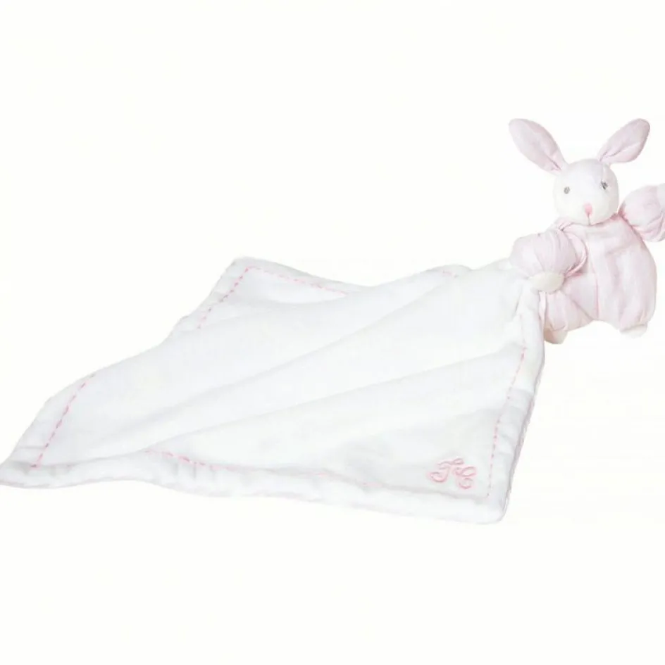 Outlet Tartine et Chocolat Doudou peluche Augustin le lapin rose
