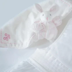 Outlet Tartine et Chocolat Doudou peluche Augustin le lapin rose