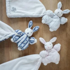 Outlet Tartine et Chocolat Doudou peluche Augustin le lapin rose